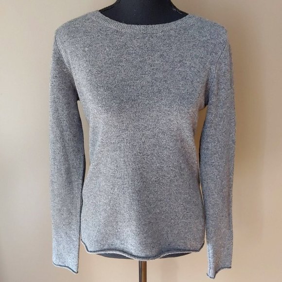 Magaschoni Sweaters - Magaschoni 100% Cashmere Lightweight Grey Crewneck Sweater